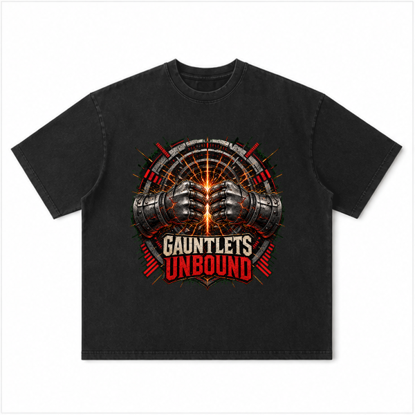 DR-TEE-GOW-014-GAUNTLETS-UNBOUND front t-shirt mockup