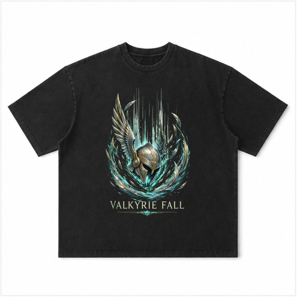 DR-TEE-GOW-017-VALKYRIE-FALL front t-shirt mockup