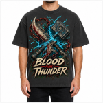 Blood and Thunder t-shirt 04-model
