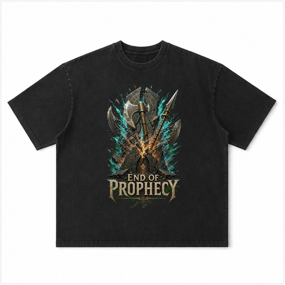 DR-TEE-GOW-020-END-OF-PROPHECY front safe mockup DR-TEE-GOW-020-END-OF-PROPHECY front t-shirt mockup