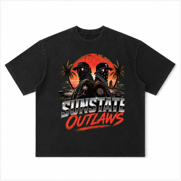 DR-TEE-GTA6-001-SUNSTATE-OUTLAWS front t-shirt mockup