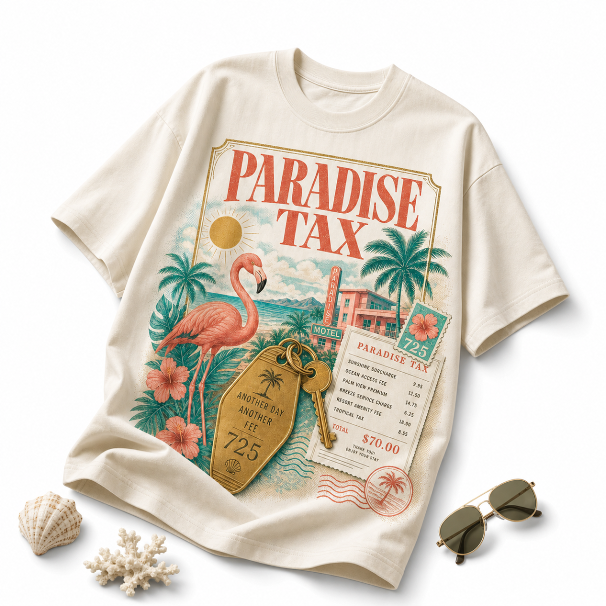 GTA6-005 — Paradise Tax Tee — 03-creative