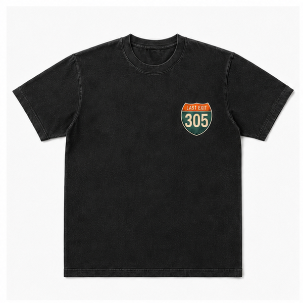 GTA6-015 — Last Exit 305 Backprint Tee — 01-main-front