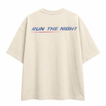 Midnight 305 back view with shoulder slogan on white background