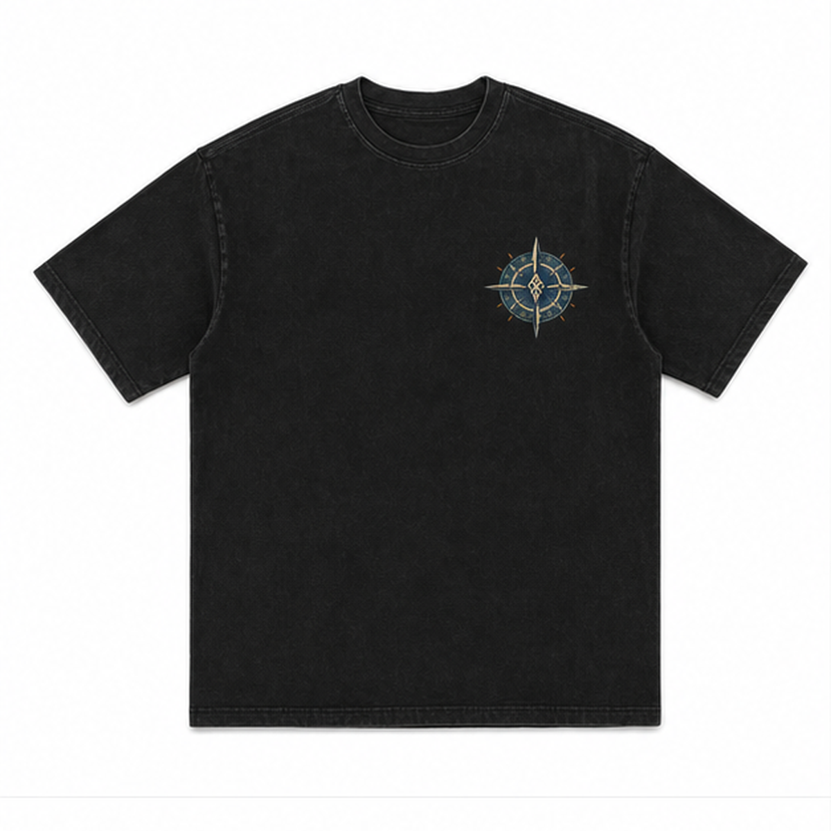 W3-010 — Path Through Skellige Backprint Tee — 01-main-front W3-010 — Path Through Skellige Backprint Tee — 01-main-front