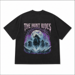DR-TEE-W3-015-THE-HUNT-RIDES back t-shirt mockup