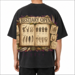 Bestiary Open t-shirt 04-model