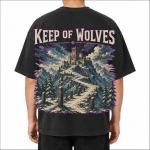 Keep of Wolves t-shirt 04-model